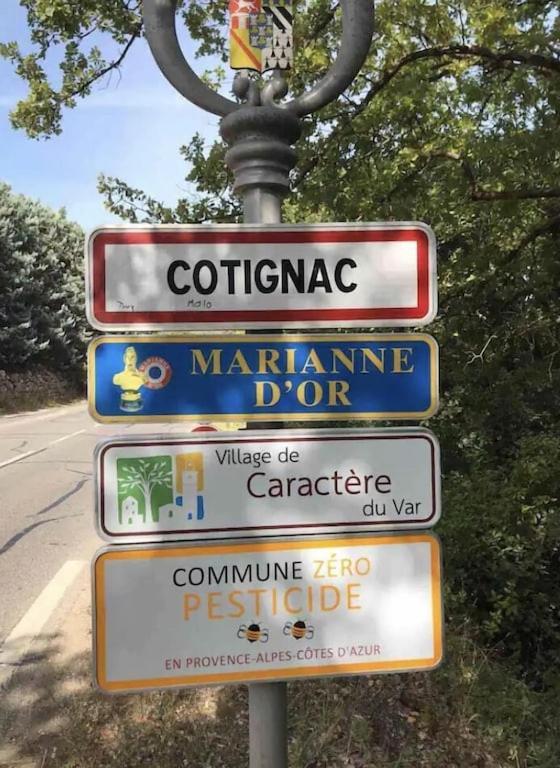 La Cadelle Villa Cotignac Exterior photo